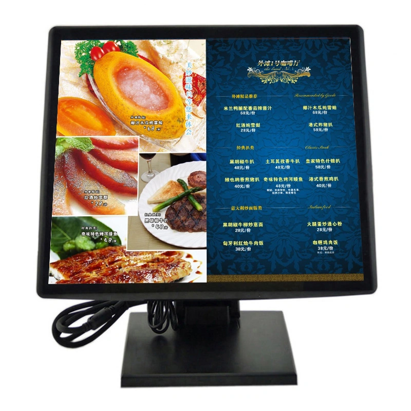 Desktop 17′ ′ Resistive Touch Screen Display LCD Monitor