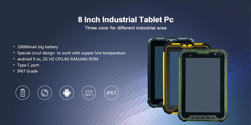 Custom Tablet PC IP68 10 Inch Android Industrial Tablet PC Rugged IP54 Industrial Panel Tablet PC