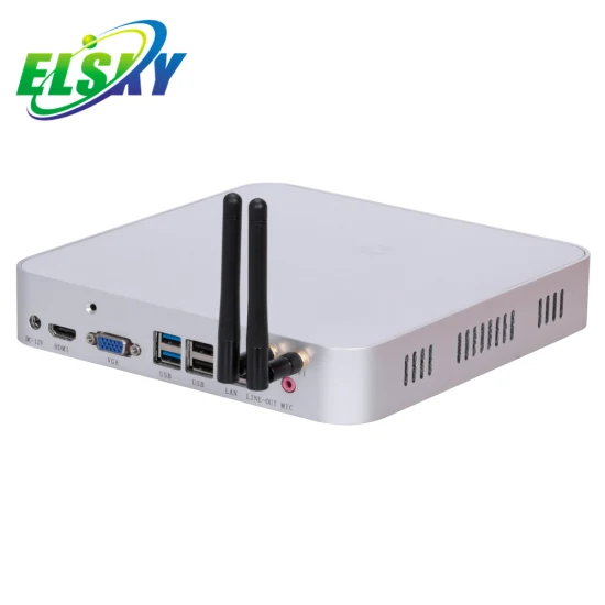 Vendita calda Computer I7 7500 I7 Mini PC Linux WiFi 4G WiFi GPS SIM Slot Computer desktop PC con scheda madre Mini Itx