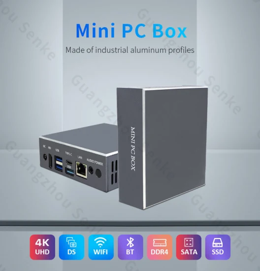 Gigabit Ethernet RJ45 WiFi Intel Celeron N5095 N5105 Windows 11 Mini PC da gioco industriale portatile formato palmare