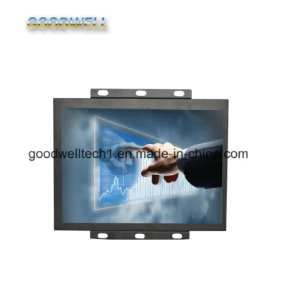 Monitor LCD touchscreen integrato da 15 pollici per chiosco