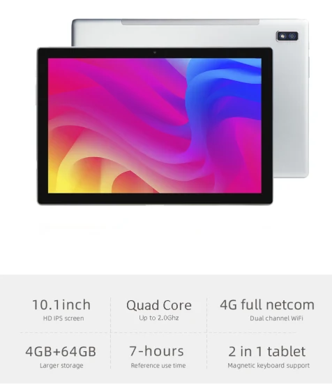 Hot 5g WiFi 10 pollici Octa Core Unisoc Sc9863A 32 GB 64 GB BT 5.0 IPS Touch Screen Android 11 Google GPS 3G 4G LTE Chiamata telefonica SIM Card Docking Tastiera OEM Tablet PC