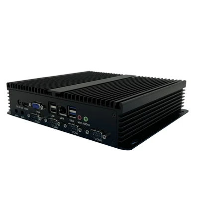 Nuovo mini PC fanless di ottava generazione con Core I5 ​​​​8250u DDR4, mini computer desktop più veloce con HD VGA, Win10, giochi per PC Linux